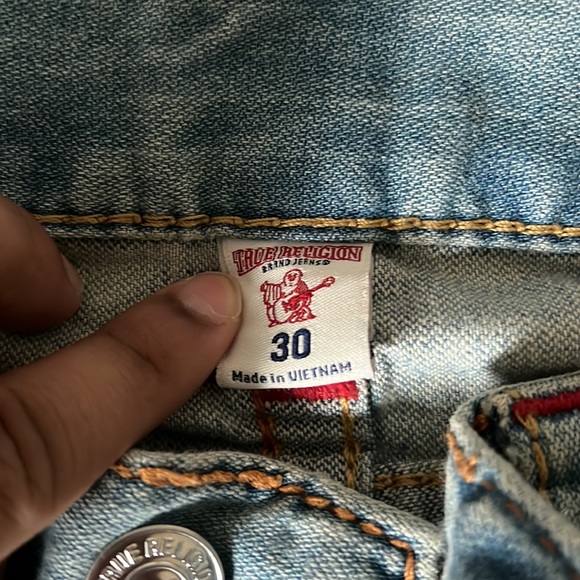 TRUE RELIGION SLIM JEANS...SIZE 30 (MENS) - Picture 6 of 10